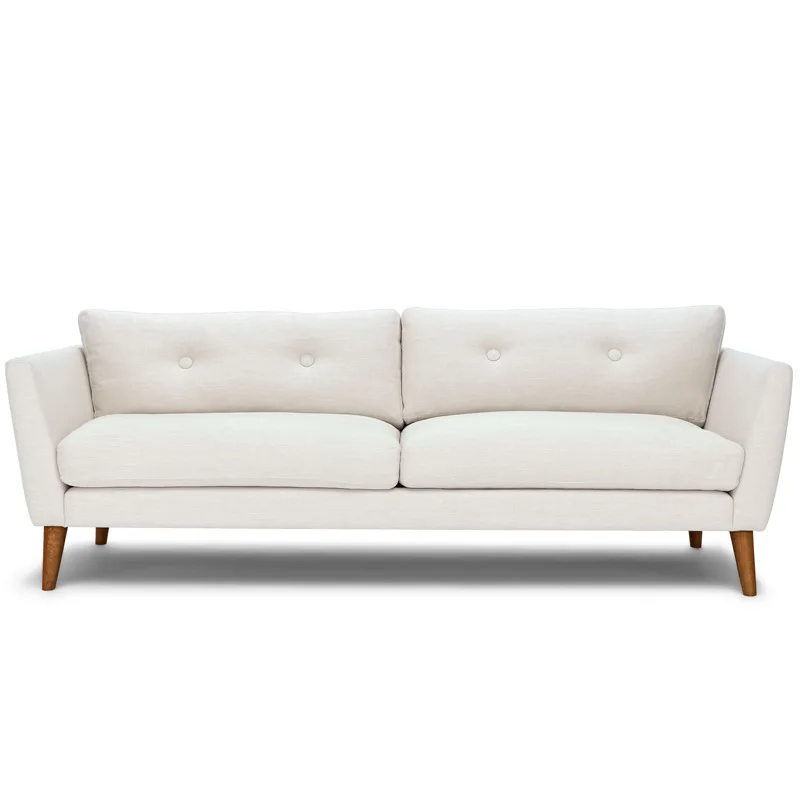 

0405 SF6005 Modern double seats fabric sofa