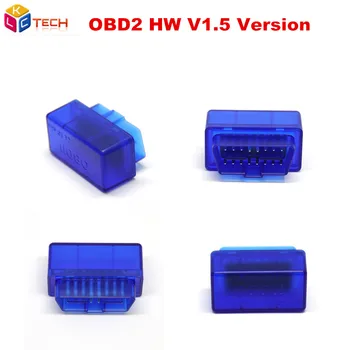 

100pcs/lot DHL Free Super Mini ELM327 v1.5 V01L2 V01L2-1 support 9 OBDII protocols Car Code Scanner OBD 2 Auto Diagnostic Tool