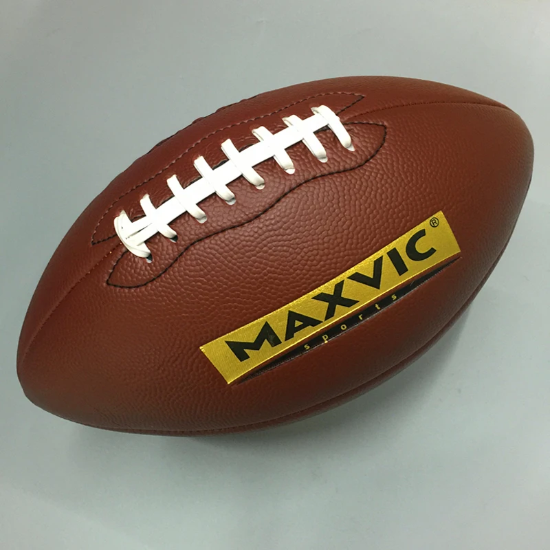 Tamaño 9 pelota de Rugby fútbol americano pelota de Rugby estándar de formación de fútbol americano pelota deporte Encuentro de Rugby de los Estados Unidos de goma suave