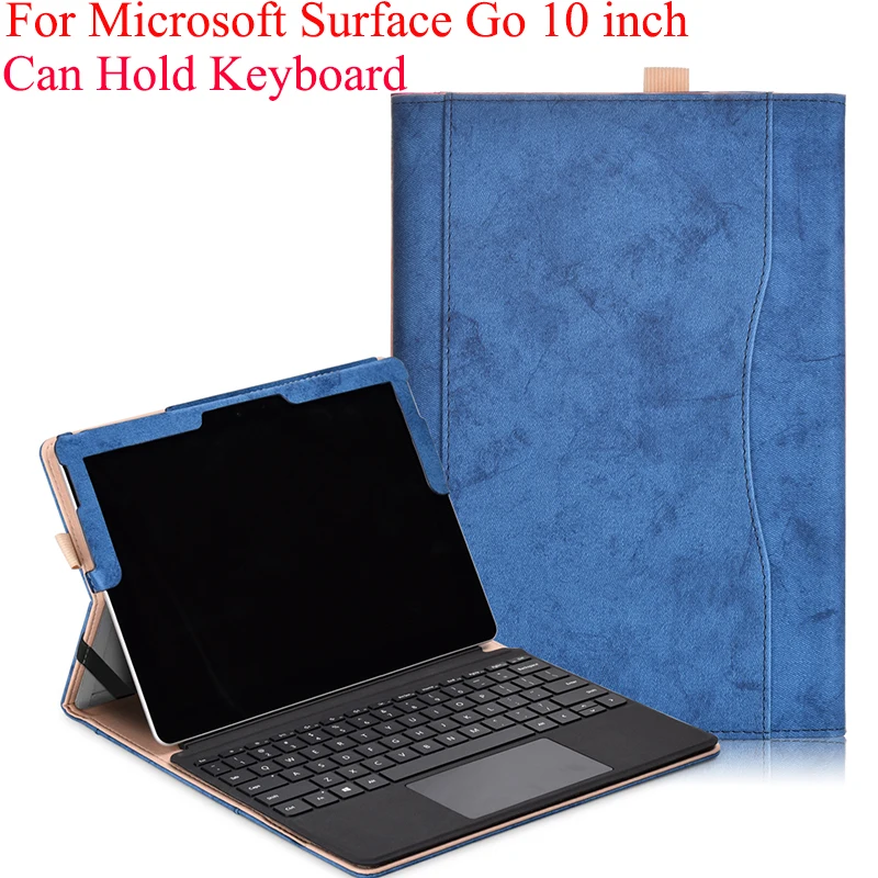 

Business Stand Case For Microsoft Surface Go 10 inch Laptop Cover Can Hold Keyboard Protective Shell Fundas with Money Pocket