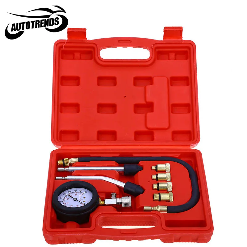 Prix pour Moteur Cylindre Manomètre En Caoutchouc Universel Outil De Diagnostic Rapide Lecture De Compression Testeur pour Voiture et Motos Prix pour Moteur Cylindre Manomètre En Caoutchouc Universel Outil De Diagnostic Rapide Lecture De Compression Testeur pour Voiture et Motos