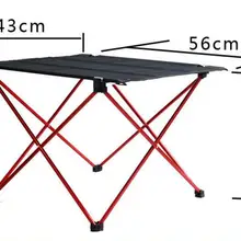 Переносной стол для пикника уличные столы Складной садовый стол из алюминиевого сплава