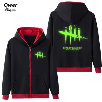 

Game Dead by Daylight Logo Mens Hoodies Cosplay Coat Clothing Casual Hoodie Luminous Unisex Jacket Sweatshirt
