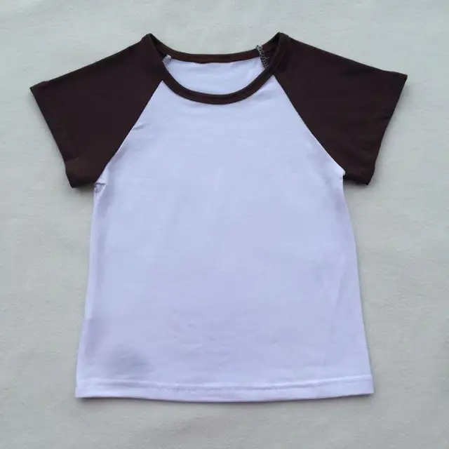Buy Toddler raglan shirt short sleeve baby boy blank T