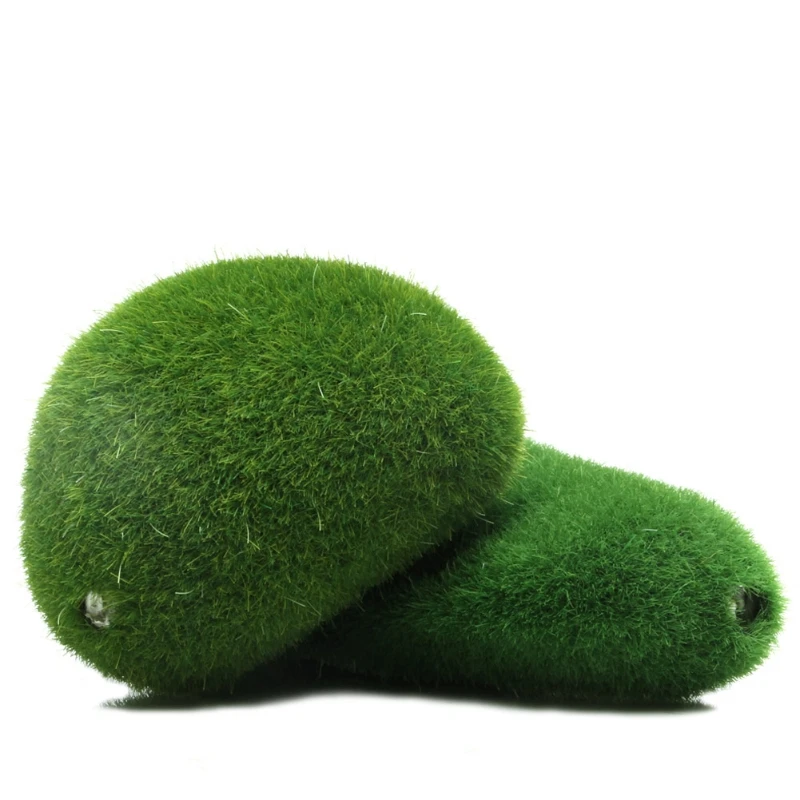 DIY мох Marimo Balls искусственная трава|Декорации| |