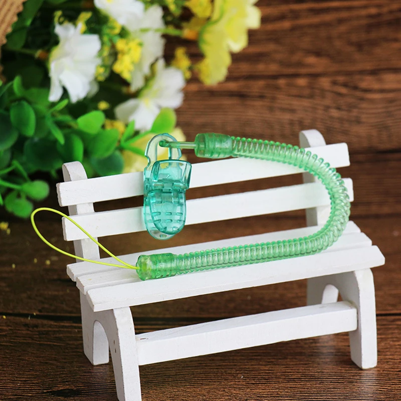 

Baby Infant Toddler Dummy Pacifier Spring Soother Nipple Clip Chain Holder Strap For Baby Chew