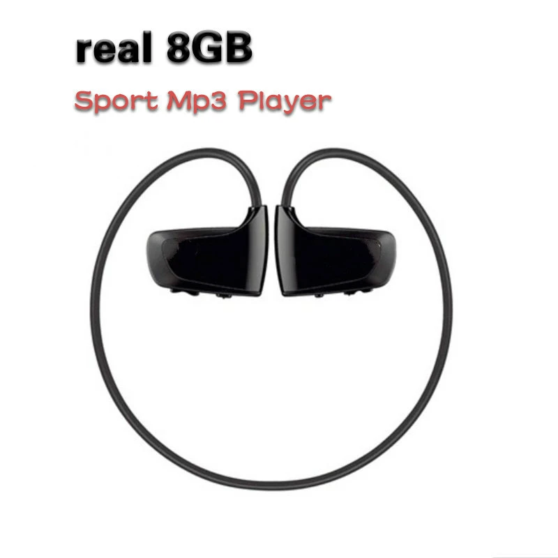 W 262 reproductor MP3 para deportes al aire libre, auriculares Walkman con memoria de 8GB, auriculares intrauditivos para correr|walkman headphone|headphone mp3headphones walkman -