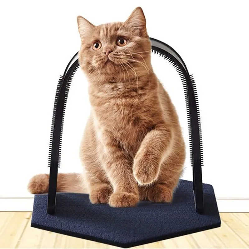Arch Cat Self Groomer Plastic Cat Self Grooming Cat Toy Kitten Brush