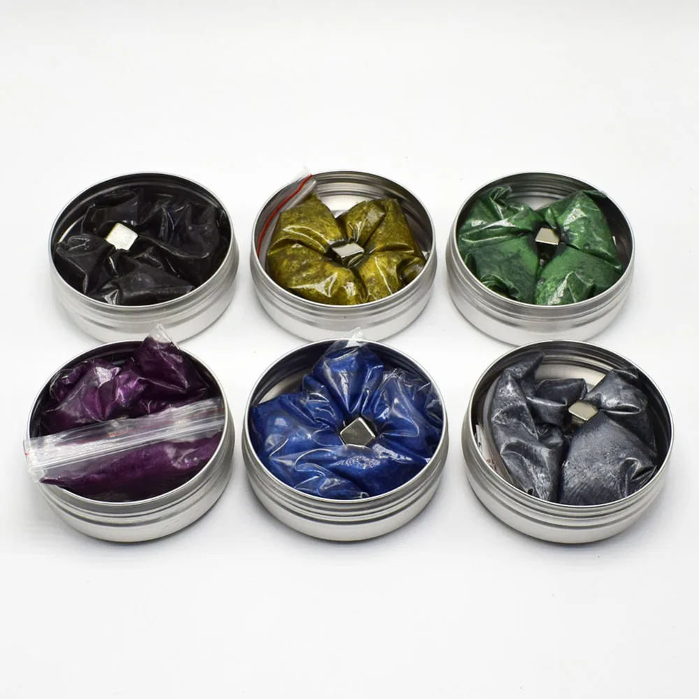 

2019 New Magnetic Slime Intelligent Rubber Magnet Plasticine Polymer Clay Mud Magic Hand Putty Doh Bounce Toys Kids Gift