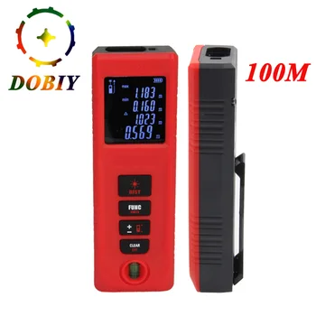 

DOBIY 100M Handheld Laser RangeFinder Distance Meter Digital Laser Distance Measure IP54 Electronic Measure Tools Free Shipping