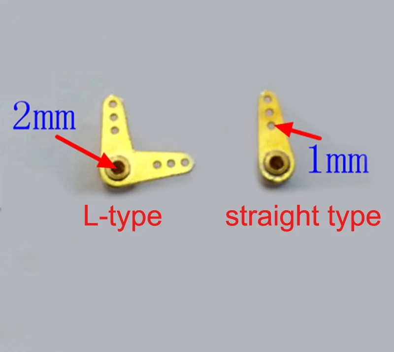 4 шт. диафрагма 2 мм металлический стабилизатор Кулисный рычаг L15mm рулевой рокер рычаг M3 винт для фиксации diy частей для имитации модели RC лодка руль