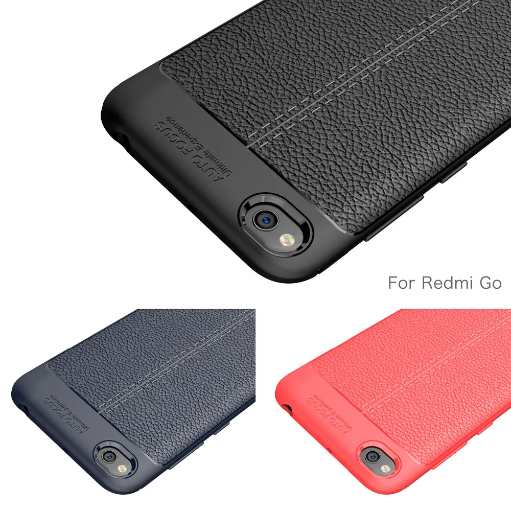 

Xiaomi Redmi GO Luxury Silicone Case For Xiaomi Redmi GO Cover Carbon Fiber Soft Back Phone Cover Shockproof funda Coque Etui