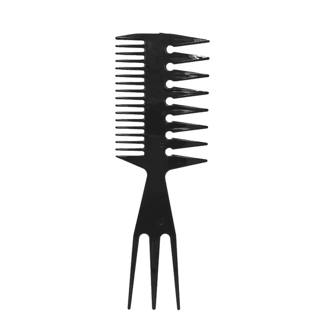 Brosse à dents large professionnelle, peignes à dents latérales pour hommes,  outil de coiffure, barbier, teinture des cheveux, peigne pour Salon de  coiffure - AliExpress