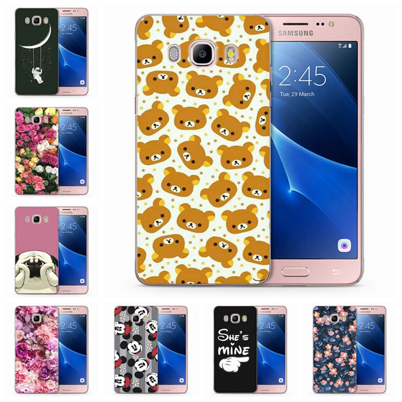 Для Samsung Galaxy J1 J2 J3 J5 J7 prime J120 J320 J330 J530F сумки из ТПУ с цветочным рисунком Чехлы E352 |