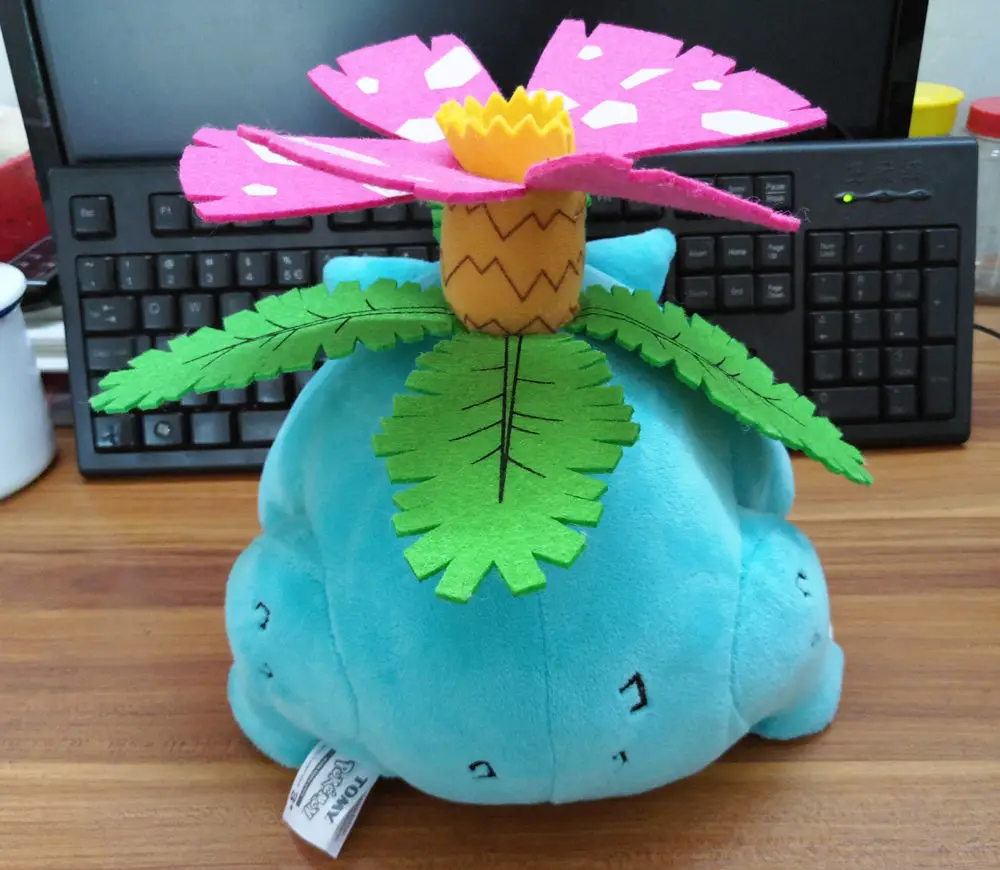 Tomy Venusaur плюшевая игрушка кукла большая 8," Новинка