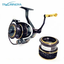 TSURINOYA Jaguar Fishing Spinning Reel 1000 2000 3000 Ultra Light Jigging Fishing Reel Spinning Saltwatrer Carp Metal Handle