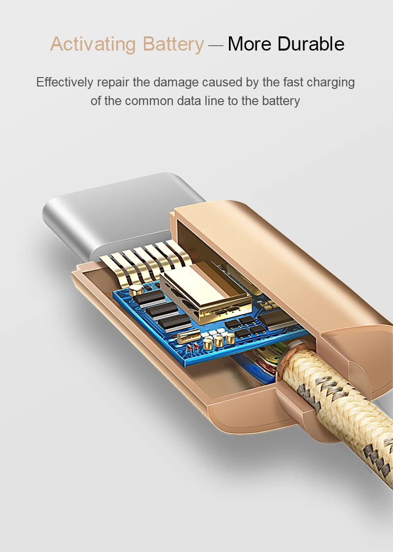 GUSGU нейлоновый usb type-C кабель для быстрой зарядки Xiaomi type-C кабель для samsung HUAWEI htc дата кабель для Nexus OnePlus LG кабели