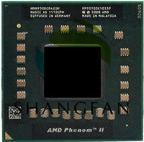 

AMD Phenom cpu processor Quad Core N930 HMN930DCR42GM 2.0Ghz/2M Socket S1(SIG4) PGA Computer CPU