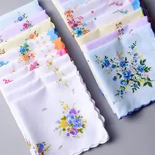 И розничная, Женский носовой платок с квадратным карманом, летний Повседневный носовой платок из чистого хлопка для женщин, Лучшая цена