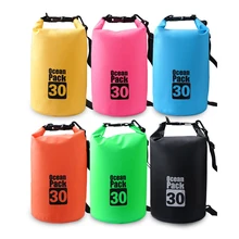 2L-30L ПВХ водонепроницаемая сумка мешок для каноэ плавающая лодка Каякинг Кемпинг Водонепроницаемость