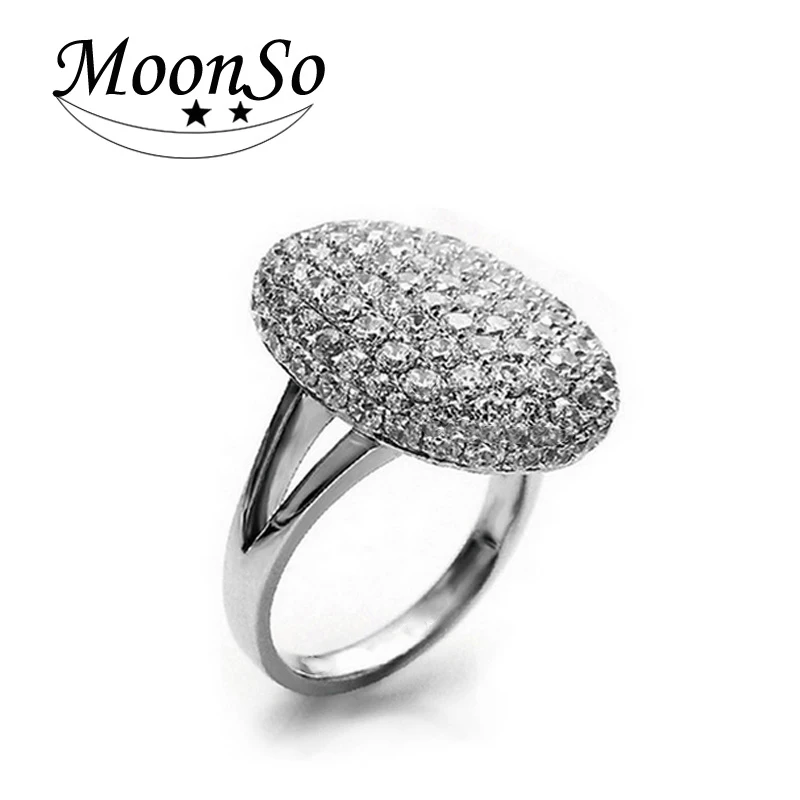 moonso silver plated wedding engagement rings for women o anel brand wholesale hot sale 88 cz - Wedding Rings On Sale moonso silver plated wedding engagement rings for women o anel brand wholesale hot sale 88 cz - Wedding Rings On Sale