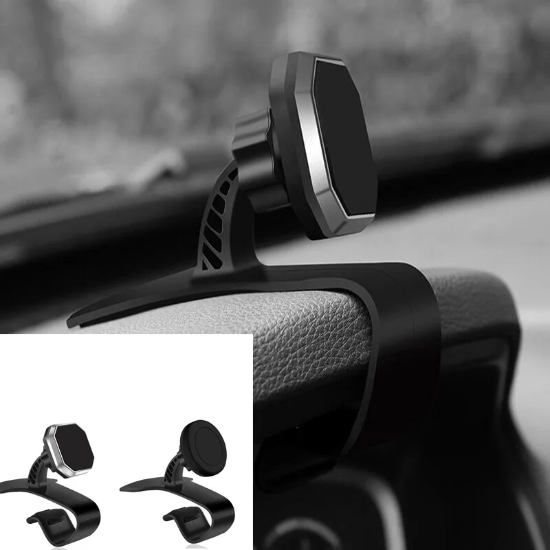 

Universal Magnetic Car Phone Holder Dashboard Clip Mount Adjustable Magnet Cellphone Bracket Mount GPS Stand Mobile Phone Holder