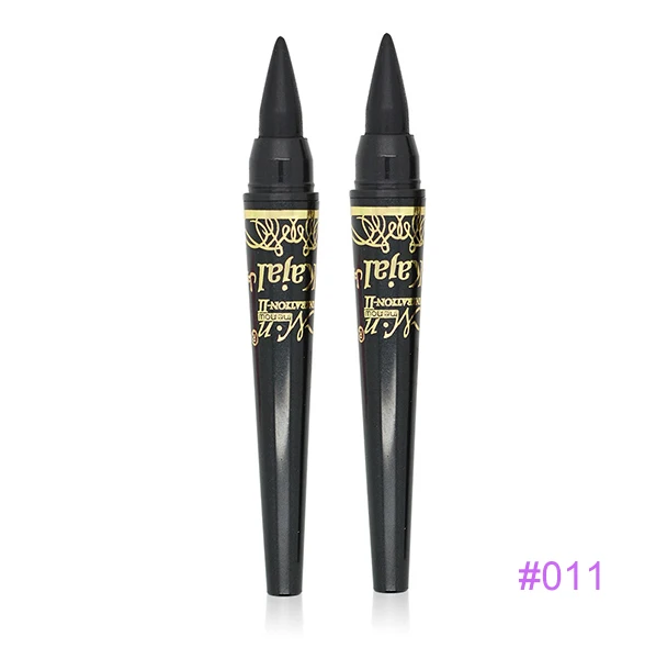 2016 New Professional 2pc/lot Kajal Makeup Waterproof Eyeliner 12 Color