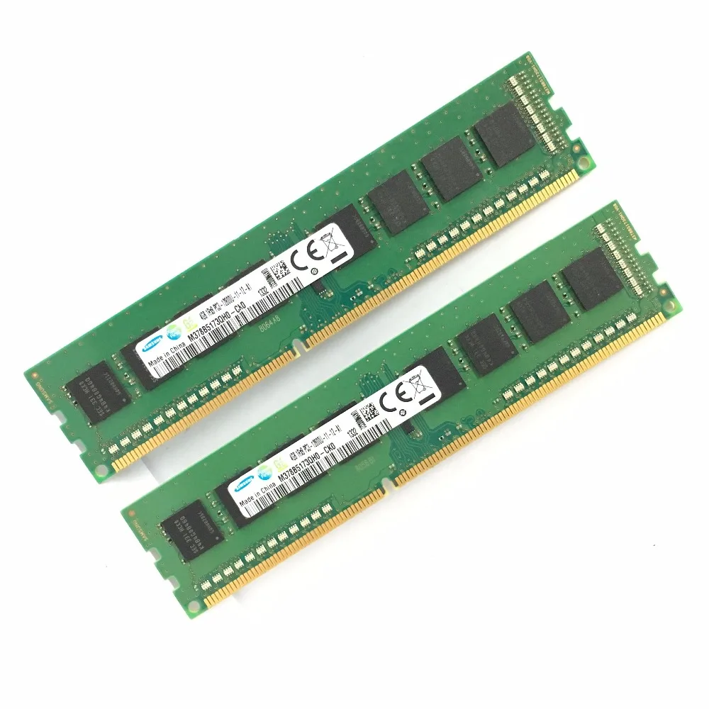 Samsung 8G 8GB(4GB X 2 PCS) DDR3 PC3 12800U DDR3 1600MHZ PC Настольный компьютер ram настольный компьютер память 4G PC3 1R/2RX8-12800U DDR3 1600