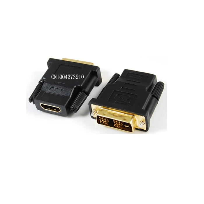 

HDMI to DVI Adapter DVI 18+1 Male to HDMI 19P Type A Female Adapter DVI-D to HDMI Digital Visual Interface Connect HDTV