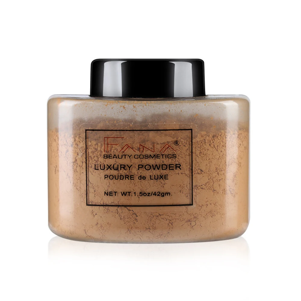 Smooth Loose Powder Oil Control Makeup Concealer Beauty Highlighter Mineral Setting Banana Powder maquiagem profissional TSLM2 - Цвет: 04