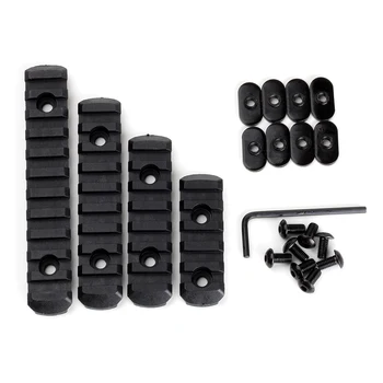 

Tactical Ohhunt AR 15 Rifle Accessory Multi Purpose Polymer Picatinny Rail Section Kit For Handguards L5 L4 L3 L2 Sizes