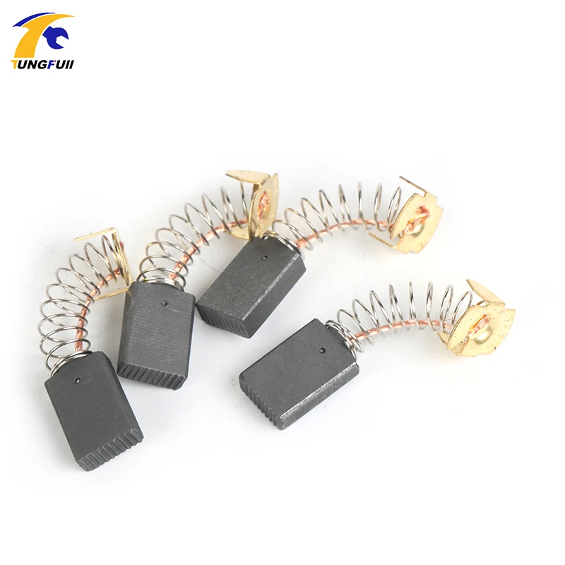 Tungfull 4pcs Carbon Brush Mini Drill Electric Grinder Replacement