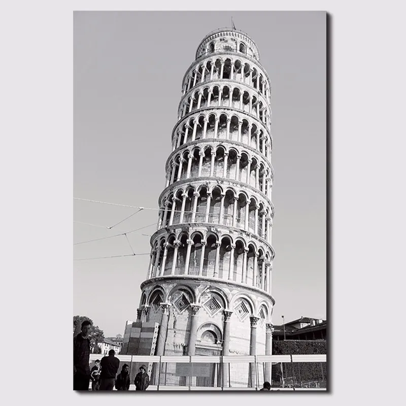 Canvas Painting Italy Leaning Tower of Pisa Canvas Poster Print for living room home wall decoration no frame|canvas painting|italy paintingpainting canvas - AliExpress