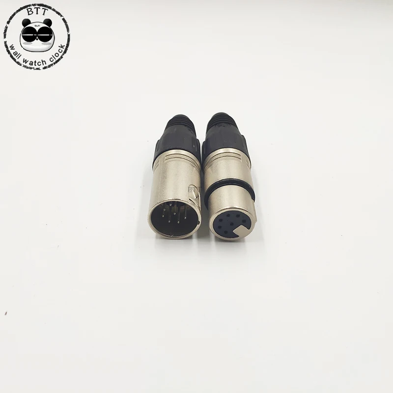 3P 4 5 XLR микрофон аудио кабель для подключения к сети 3/4/5/6/7 Pin XLR Мужской Женский Разъем Cannon концевые кабельные муфты для микрофона разъем припоя