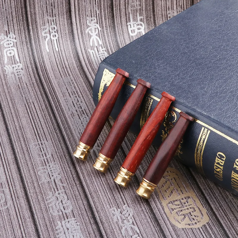 

Hot 1Pcs Redwood Pipes Smooth surface Portable Filter Smoking Pipe Herb Tobacco Pipe Grinder Smoke Cigarette Holder
