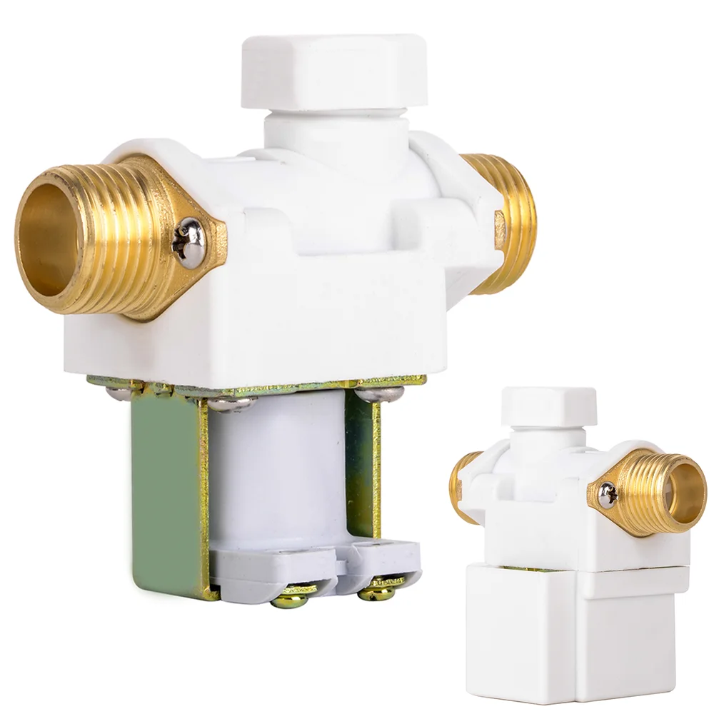 1 шт. практичный 1/" Электрический электромагнитный клапан для переменного тока 220 В воды воздуха N/C нормально закрытый диафрагменные клапаны