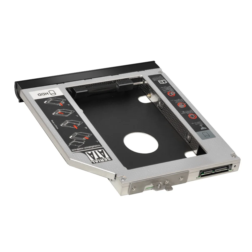 Sunvalley 2nd HDD Caddy 12,7 мм SATA адаптер для ноутбука hp PATA CD DVD rom Оптический отсек HD6530-SS