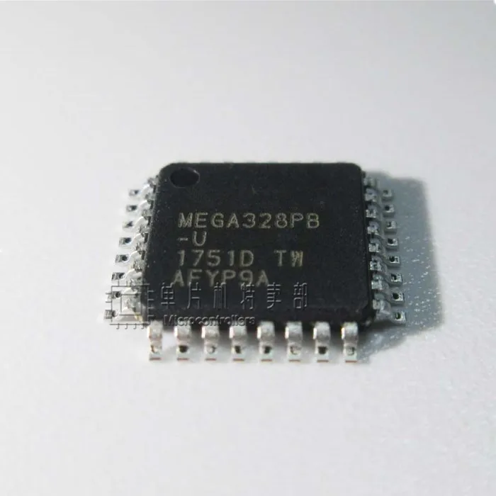 Бесплатная доставка 10 шт./лот ATMEGA328PB AU QFP32 новый запас|Пульты ДУ| |