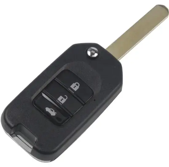 modified key shell 3buttons for Honda