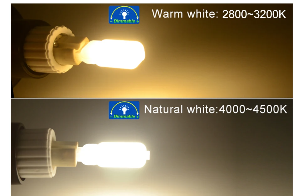 Aamasun 6PCS Mini G9 LED 5W 7W 9W Lampada LED G9 220V 110V SMD2835 Bombillas LED Bulb Ampoule (6)