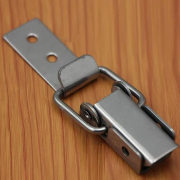 

1pcs 28 x 55mm wooden hasp Small wooden gift box buckle small square buckle clasp jewelry box latches (Without screws)