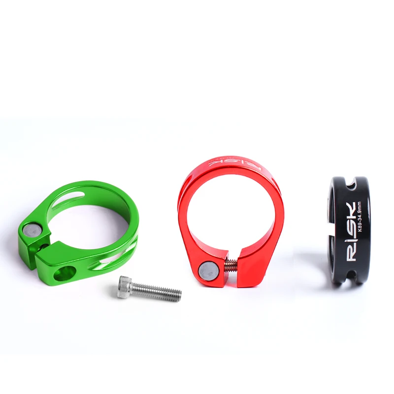 Risk 31.8//34.9mm MTB Bike Seatpost Clamp Lock Bicycle Seat Tube Clamps Clip NEW