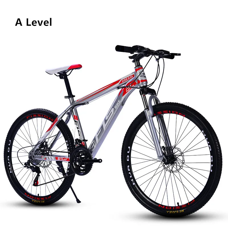 Best New Brand Mountain Bike Carbon Steel Frame 24/26 inch Wheel 27 Speed Dual Disc Brake Bicycle Outdoor Sports Downhill Bicicleta 1