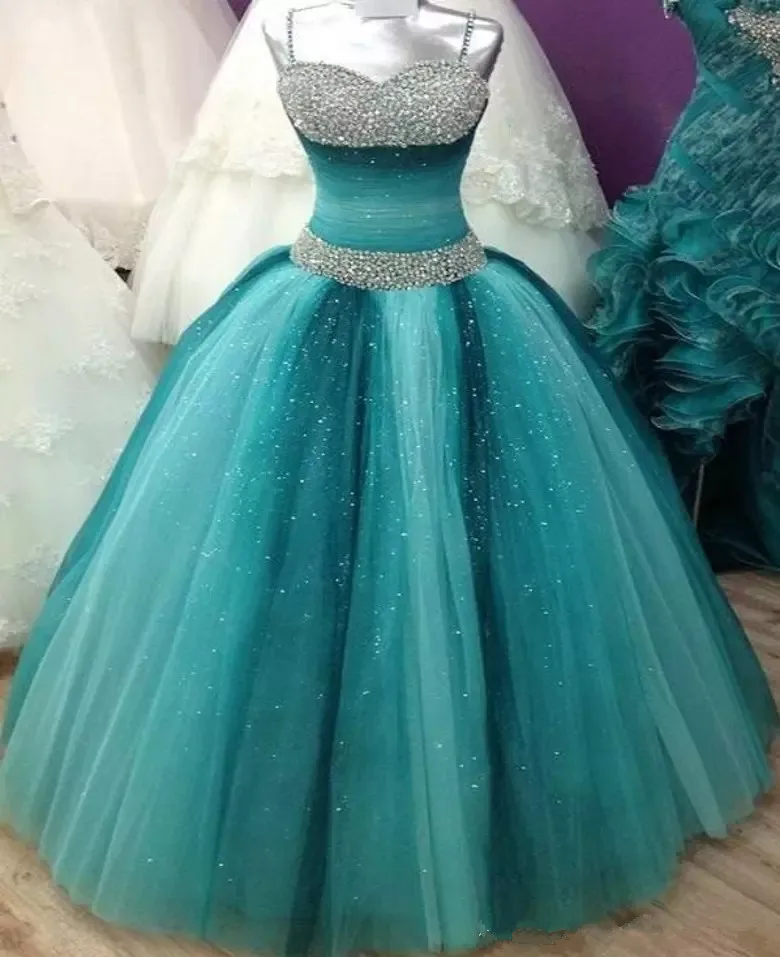 puffy tulle gown