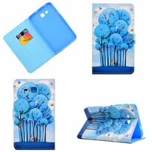 For Samsung Galaxy Tab 3 lite 7.0 T110 Case, Printing Smart Cover Case for Samsung Tab 3 lite 7 T110 T111 T113 T116 funda Cases fashion flower case for samsung galaxy tab 3 lite 7 7 0 sm t110 sm t113 sm t116 flip cover case for samsung t110 t113 t116 t111