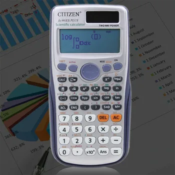 

function student calculator scientific calculator Double power supply (button battery + solar power supply)