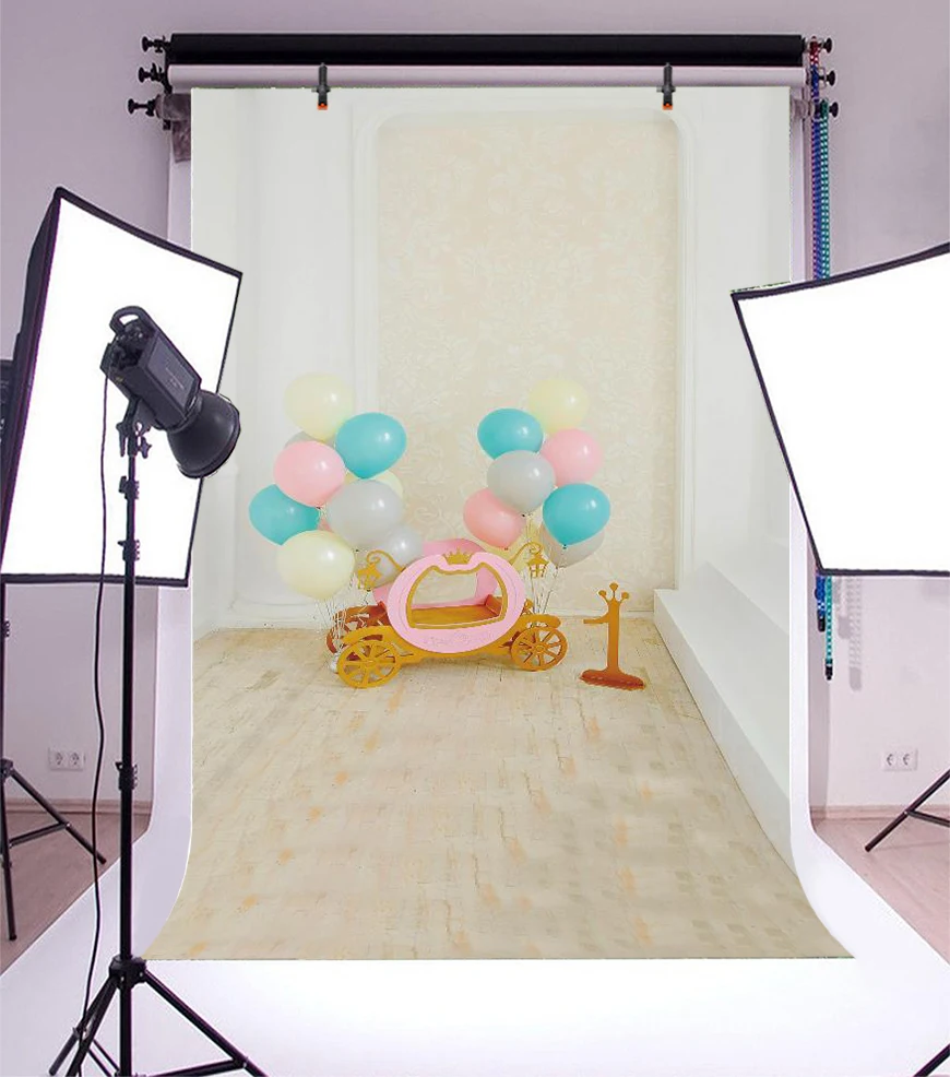 Laeacco Balloons Baby 1st Birthday Model Bicycle Interior Photo Backgrounds Customized Photography Backdrops For Photo Studio Laeacco Balloons Baby 1st Birthday Model Bicycle Interior Photo Backgrounds Customized Photography Backdrops For Photo Studio