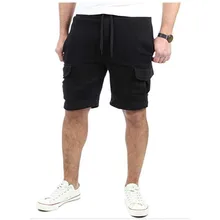 2019 New Five-piece Men's Casual Multi-pocket Baggy Straight leg Shorts Men's Hip-hop Sport Cargo Shorts 2019 New Five-piece Men's Casual Multi-pocket Baggy Straight leg Shorts Men's Hip-hop Sport Cargo Shorts