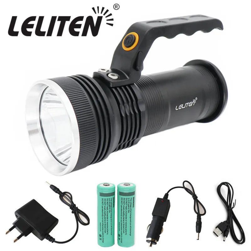 

High quality XML-T6 Rechargeable LED Flashlight Waterproof fishing lanterns hunting Torch tent light
