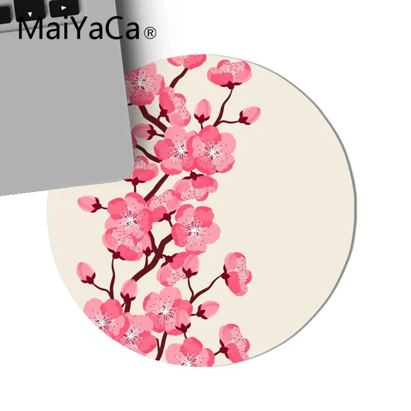 MaiYaCa Peach Blossom узор геймер скорость мыши розничная маленький резиновый коврик для мыши DIY ковер нескользящий коврик для мышки с аниме